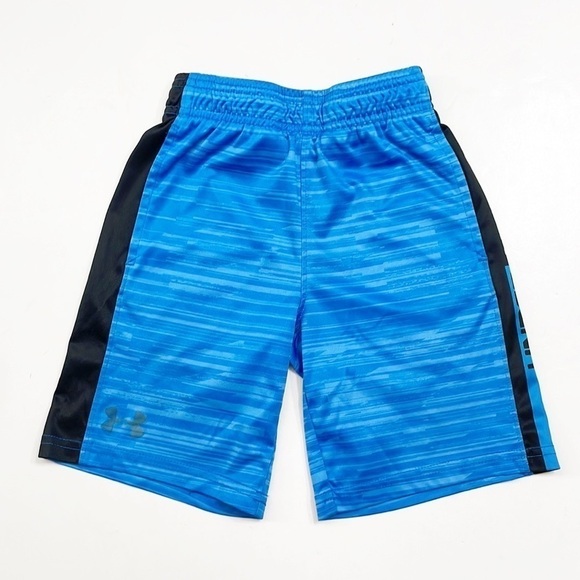 Under Armour boys blue athletic shorts - Picture 1 of 4